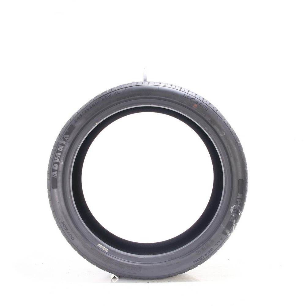 Set of (2) Used 245/35ZR19 Advanta HP Z-02 93W - 9.5/32 - Image 3