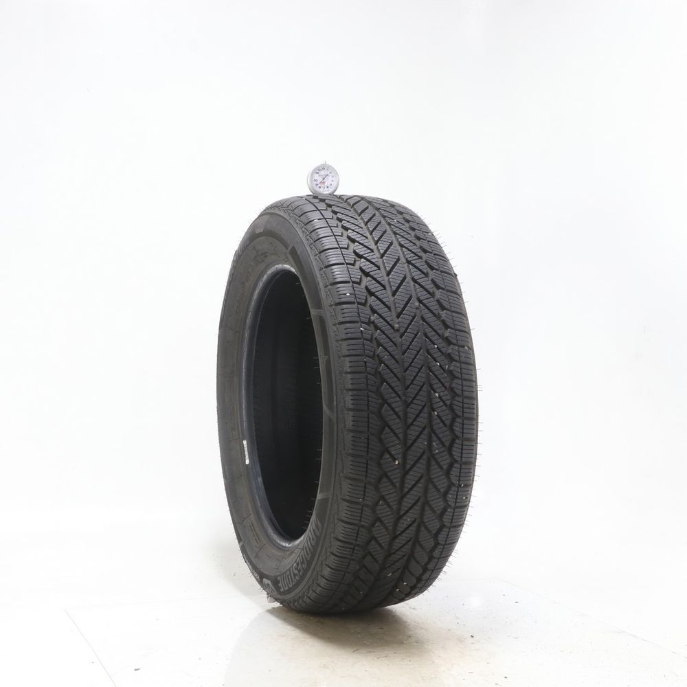 Set of (2) Used 225/55R17 Bridgestone WeatherPeak 97V - 8-8.5/32 - Image 4