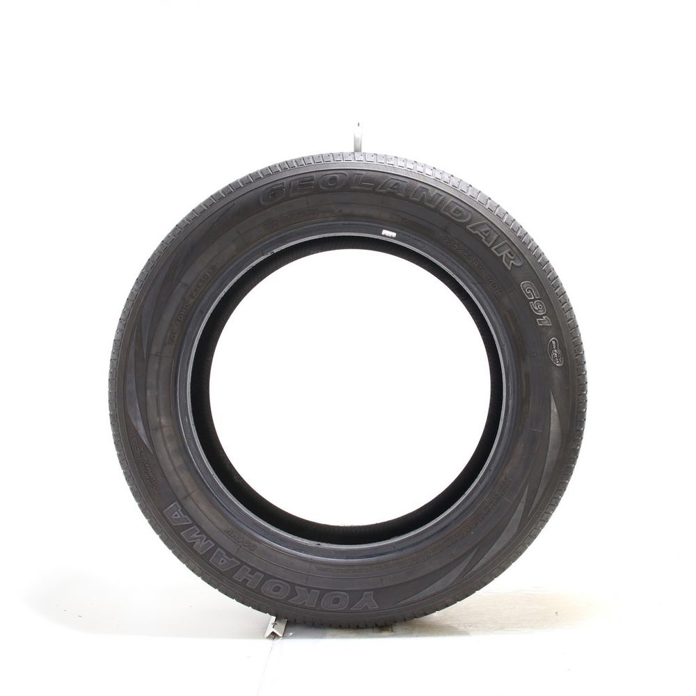 Set of (2) Used 225/60R18 Yokohama Geolandar G91HV 100H - 5-6.5/32 - Image 3