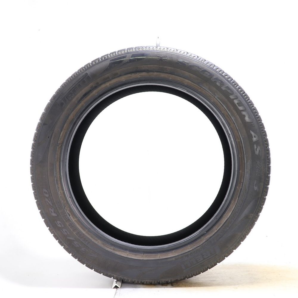 Set of (2) Used 235/55R20 Pirelli Scorpion AS Plus 3 102H - 6-6.5/32 - Image 3