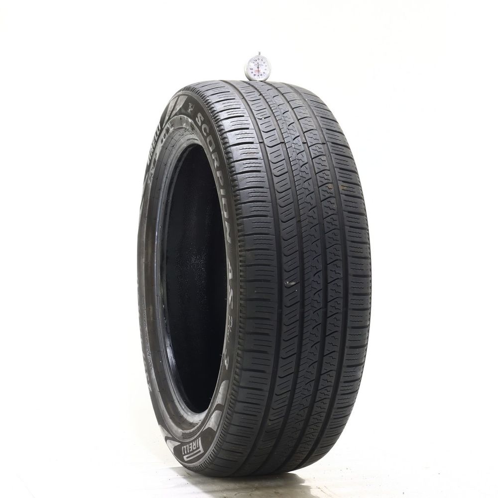 Set of (2) Used 235/55R20 Pirelli Scorpion AS Plus 3 102H - 6-6.5/32 - Image 4