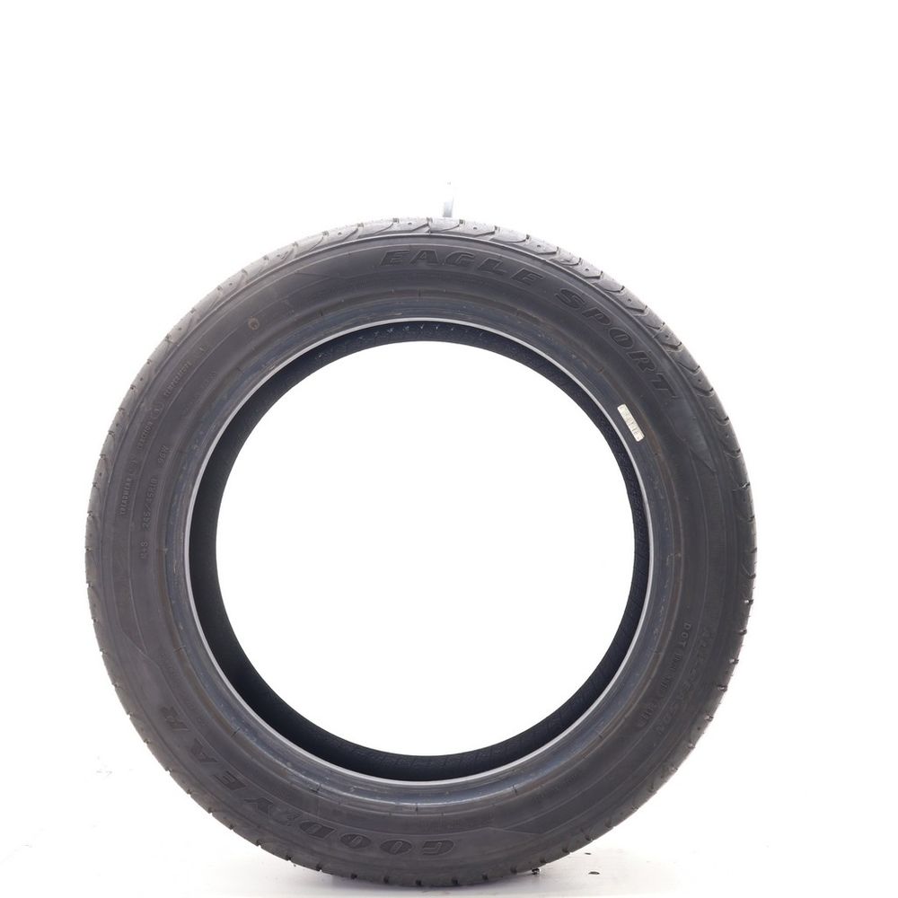 Used 245/45R18 Goodyear Eagle Sport AS 96W - 9/32 - Image 3