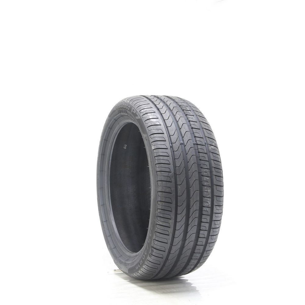 Set of (2) New 245/40R18 Pirelli Cinturato P7 AO 93Y - 10/32 - Image 1