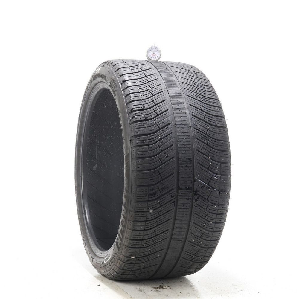 Set of (2) Used 305/35R21 Michelin Pilot Alpin 5 SUV NO 109V - 5-6.5/32 - Image 1