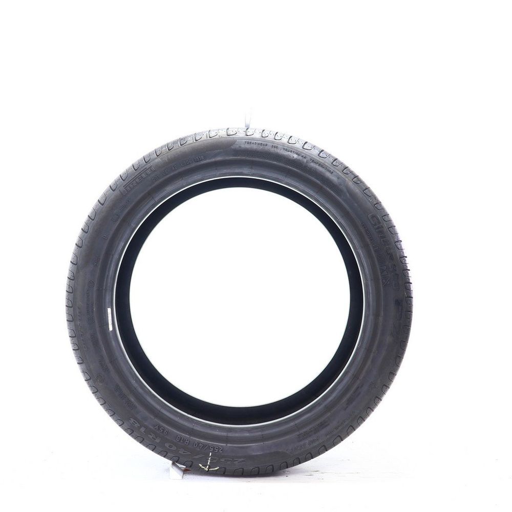 Set of (2) Used 255/40R18 Pirelli Cinturato P7 Run Flat 95Y - 6-7/32 - Image 6