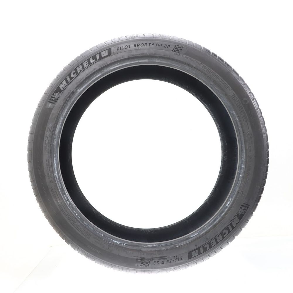 Used 315/35R22 Michelin Pilot Sport 4 SUV ZP 111Y - 7.5/32 - Image 3