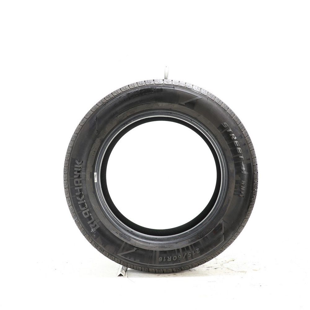 Set of (2) Used 215/60R16 Blackhawk Street-H HH11 95H - 9/32 - Image 3