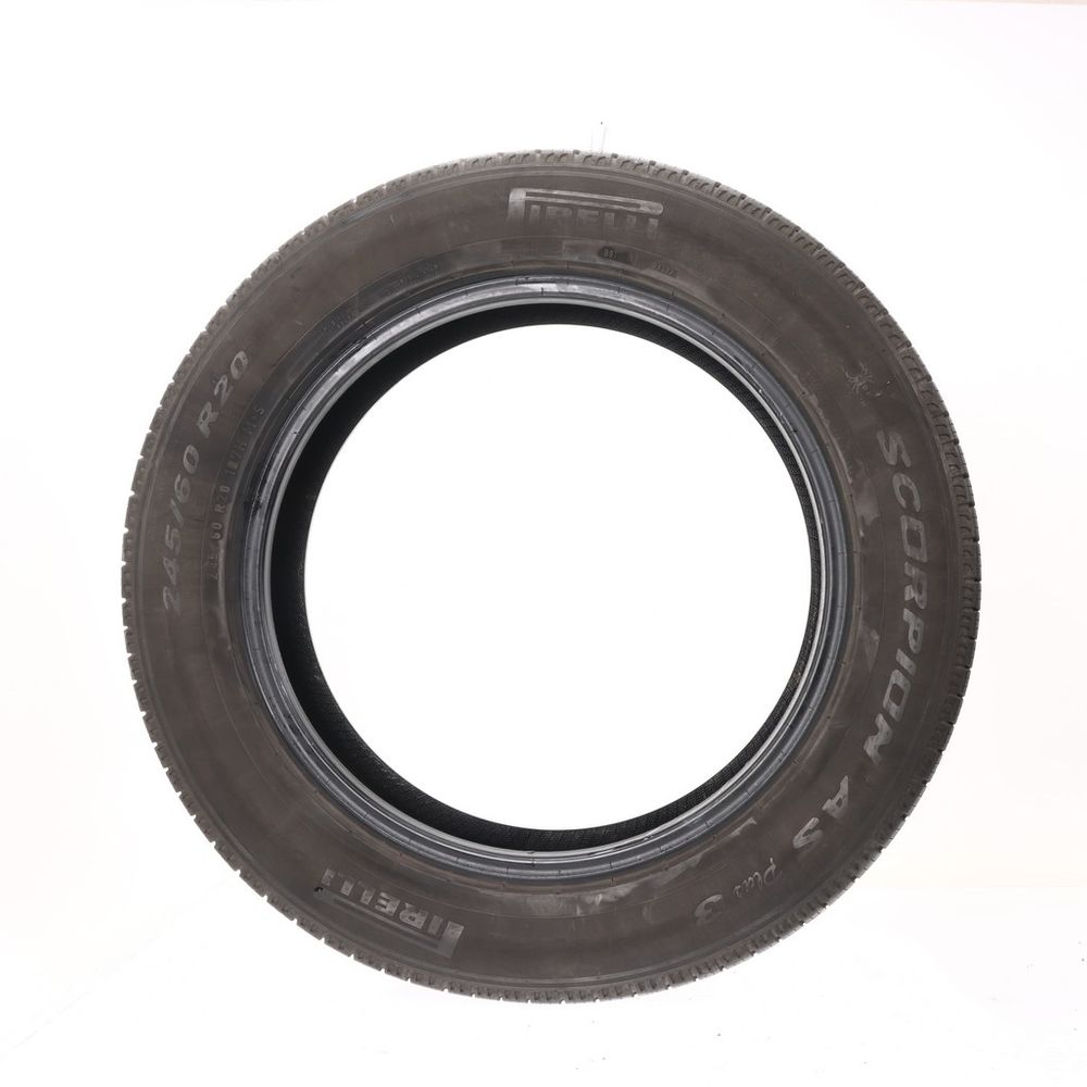 Used 245/60R20 Pirelli Scorpion AS Plus 3 107H - 9.5/32 - Image 3