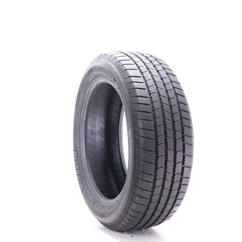 Set of (4) Driven Once 235/55R19 Michelin Defender LTX M/S 105H - 11/32 - Image 1