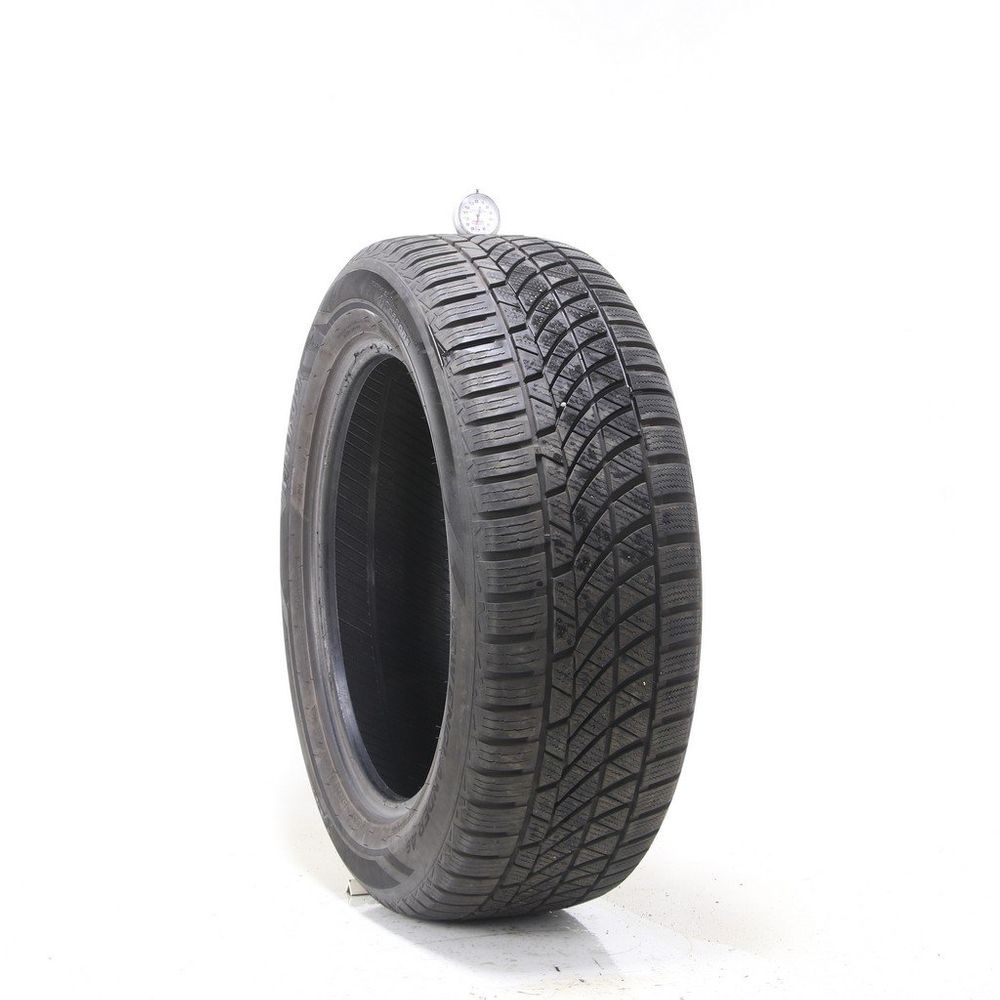 Set of (2) Used 235/55R18 Hankook New Englander 4s 100V - 7.5-8.5/32 - Image 1