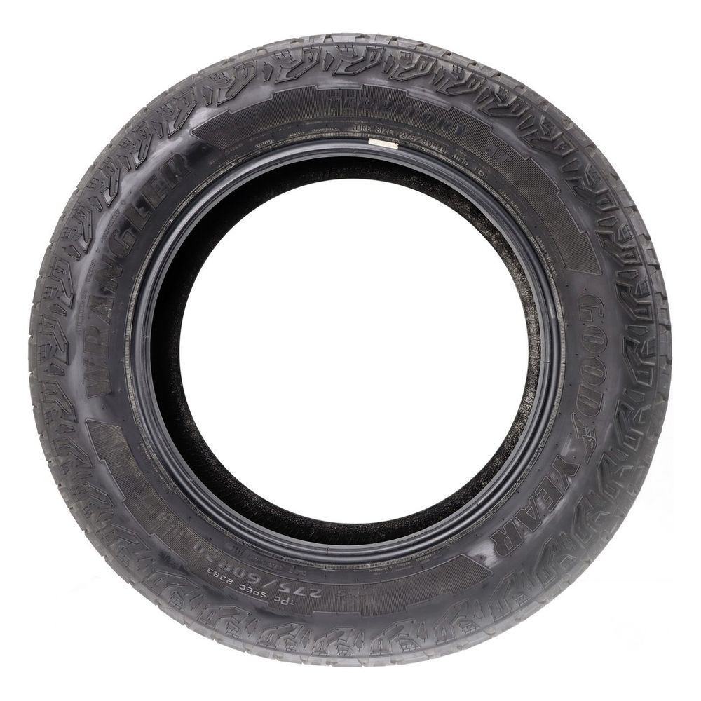 Set of (2) Used 275/60R20 Goodyear Wrangler Territory AT 115S - 7-8.5/32 - Image 6