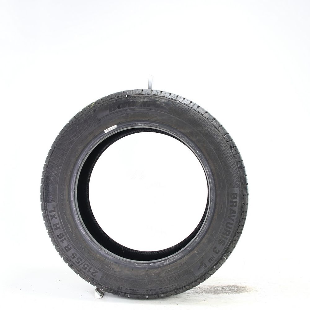 Set of (2) Used 215/55R16 Barum Bravuris 3 HM 97H - 9.5/32 - Image 3