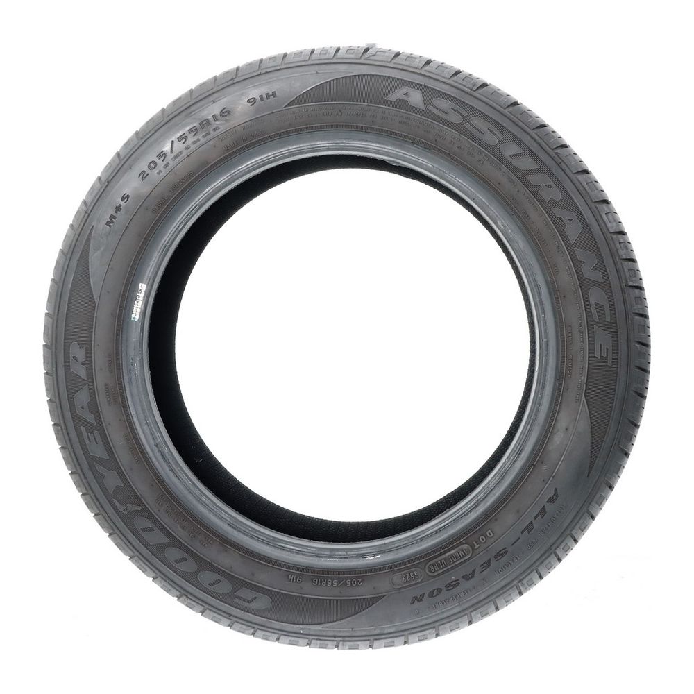 Set of (2) Used 205/55R16 Goodyear Assurance All-Season 91H - 6.5-8/32 - Image 3