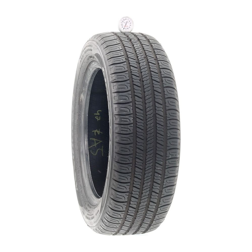 Set of (2) Used 205/55R16 Goodyear Assurance All-Season 91H - 6.5-8/32 - Image 4