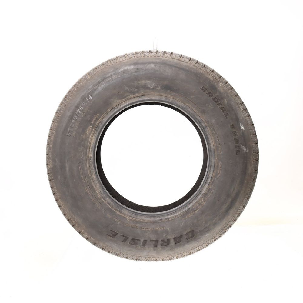 Set of (2) Used ST 215/75R14 Carlisle Radial Trail 1N/A C - 7-7.5/32 - Image 3