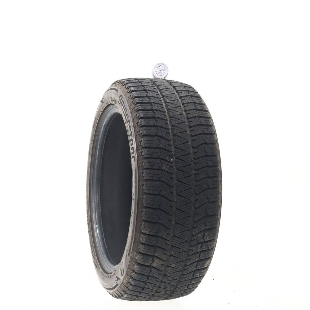 Set of (2) Used 225/50R18 Bridgestone Blizzak WS90 Studless 95T - 10-10.5/32 - Image 1