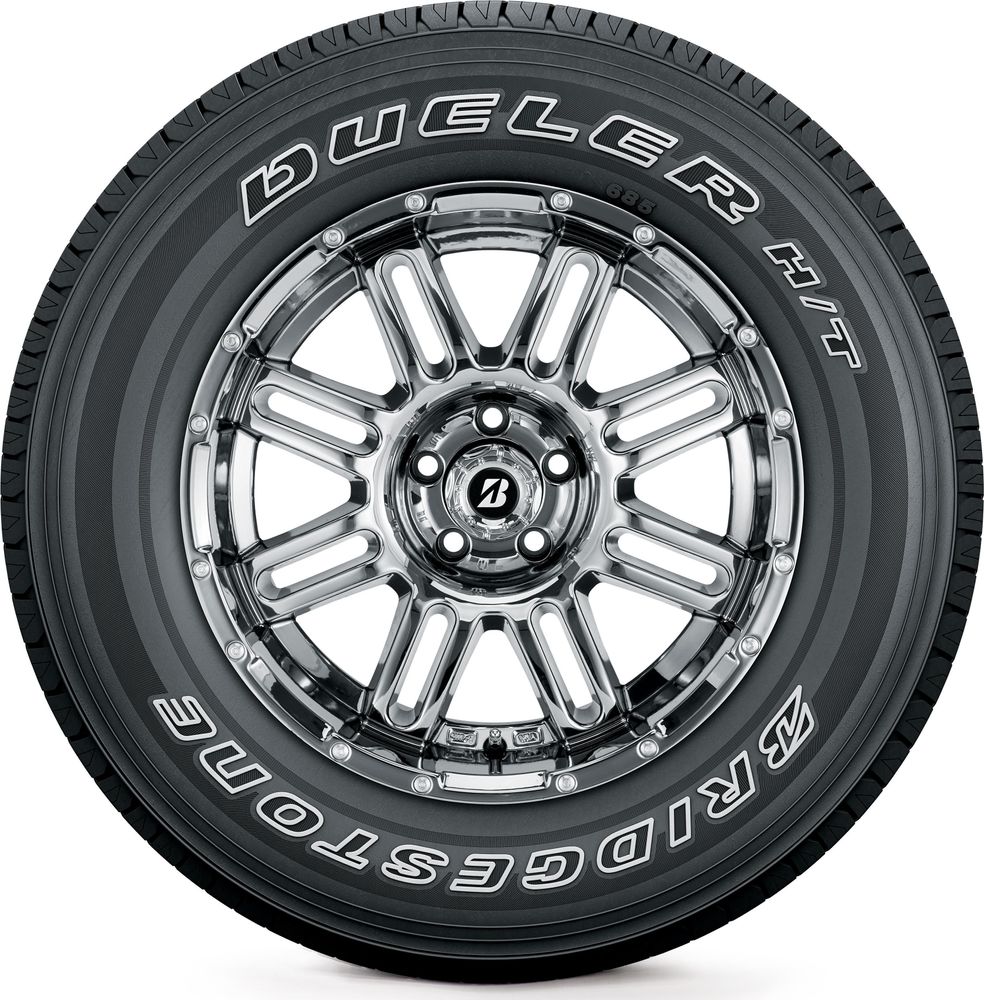 Set of (2) New LT 225/75R16 Bridgestone Dueler H/T 685 115R - Image 2