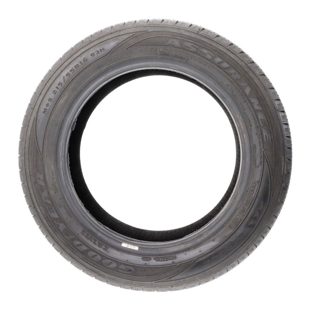 Set of (2) Used 215/55R16 Goodyear Assurance All-Season 93H - 6-7/32 - Image 6
