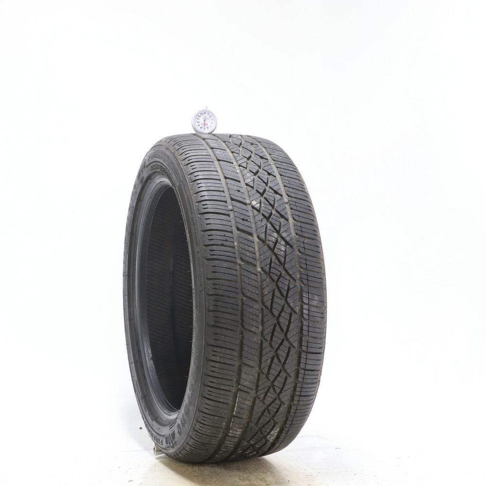 Set of (2) Used 245/45R18 Firestone Firehawk AS V2 100W - 7-7.5/32 - Image 1
