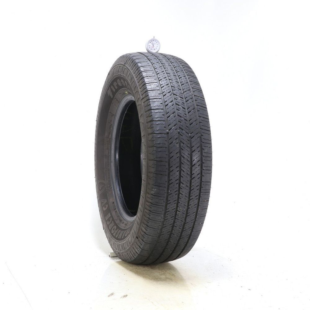 Set of (2) Used 225/75R16C Firestone Transforce CV 121/120R - 6-6.5/32 - Image 1