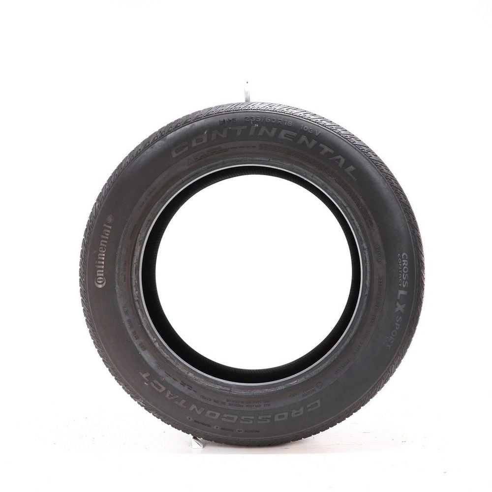 Set of (4) Used 235/60R18 Continental CrossContact LX Sport SSR AR 103V - 7-8.5/32 - Image 3