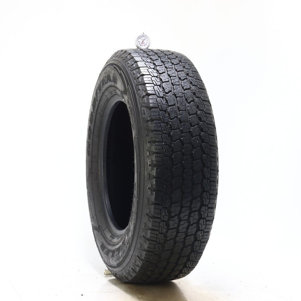 Set of (2) Used 245/75R17 Goodyear Wrangler All-Terrain Adventure Kevlar 112T - 8/32 - Image 1