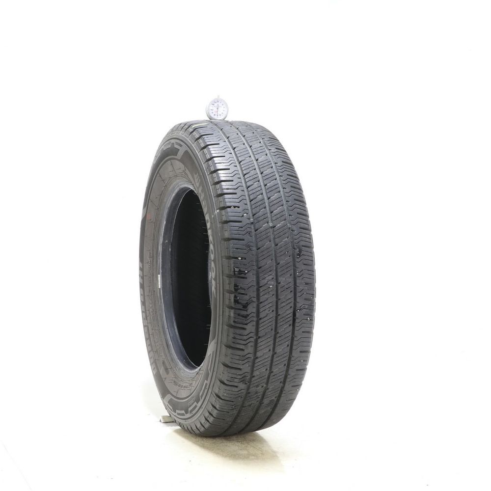 Set of (2) Used 205/75R16C Hankook Dynapro HT 113/111R E - 7-8/32 - Image 1