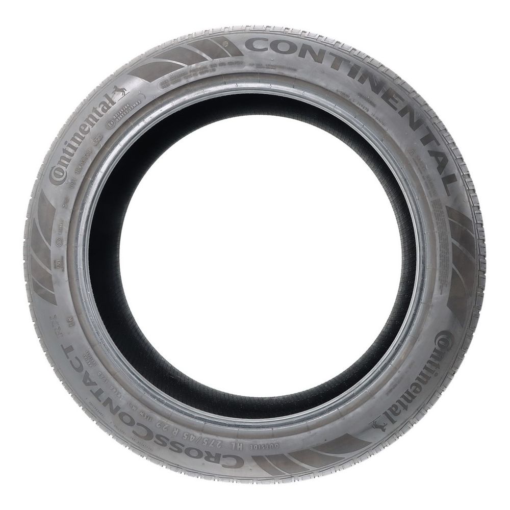 Set of (4) Used 275/45R22 Continental CrossContact RX LR 115W - 7.5-8/32 - Image 3
