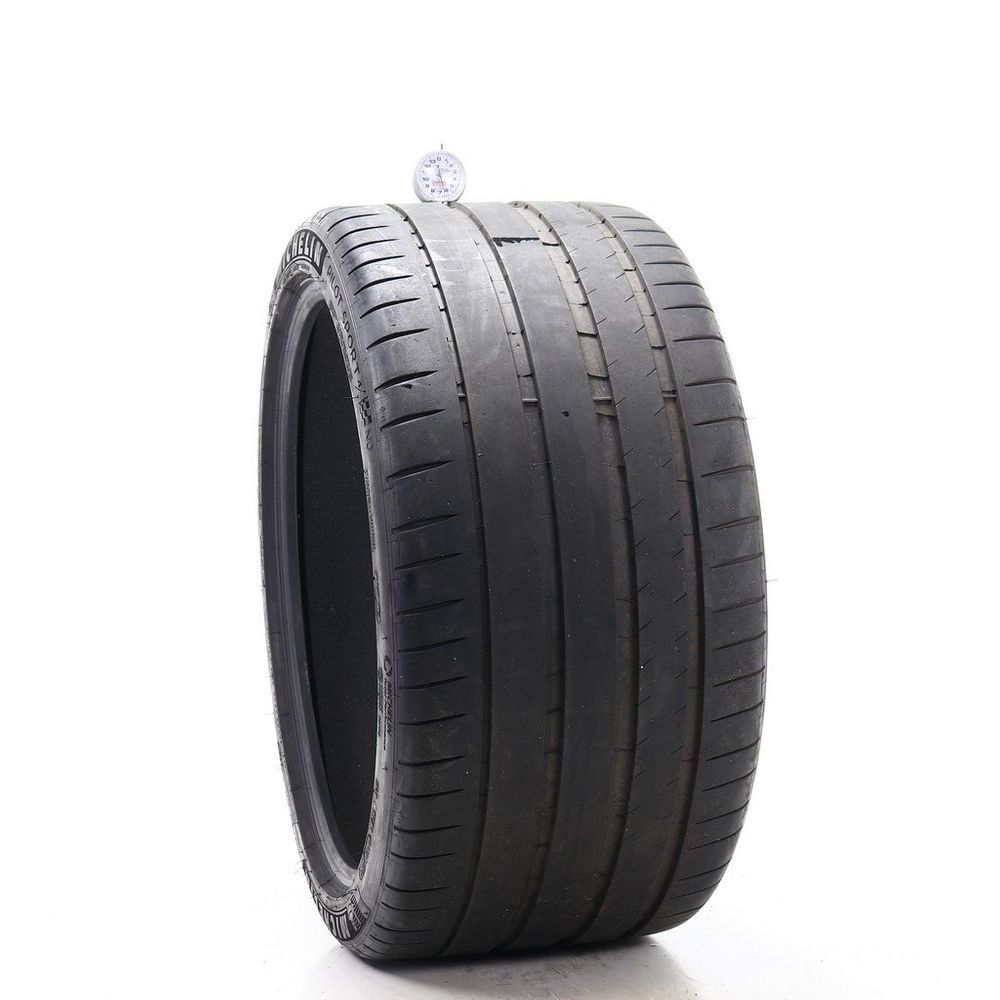 Set of (2) Used 315/30ZR21 Michelin Pilot Sport 4 NO 105Y - 6.5-8/32 - Image 1
