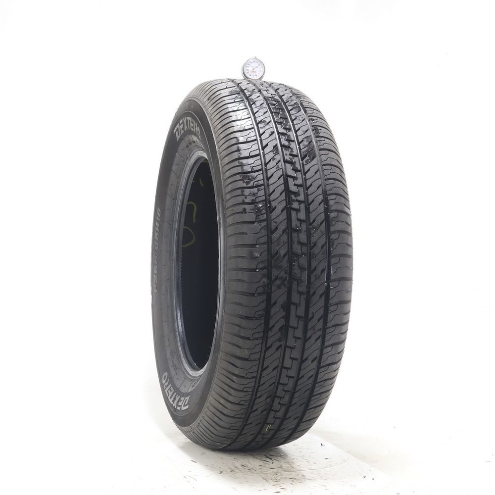 Set of (2) Used 265/65R18 Dextero DHT2 112T - 9-10/32 - Image 1