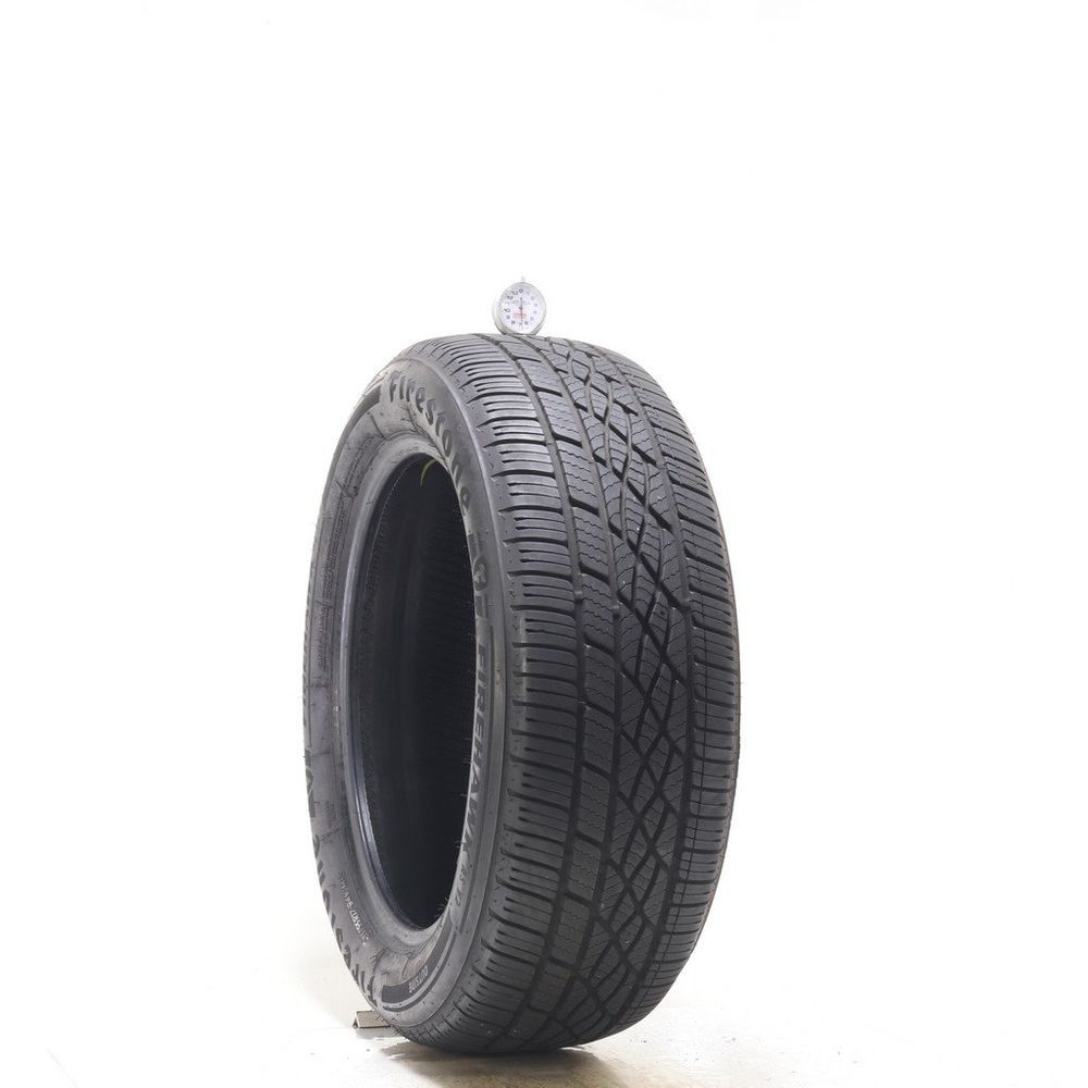 Set of (2) Used 215/55R17 Firestone Firehawk AS V2 94V - 6.5-7/32 - Image 1