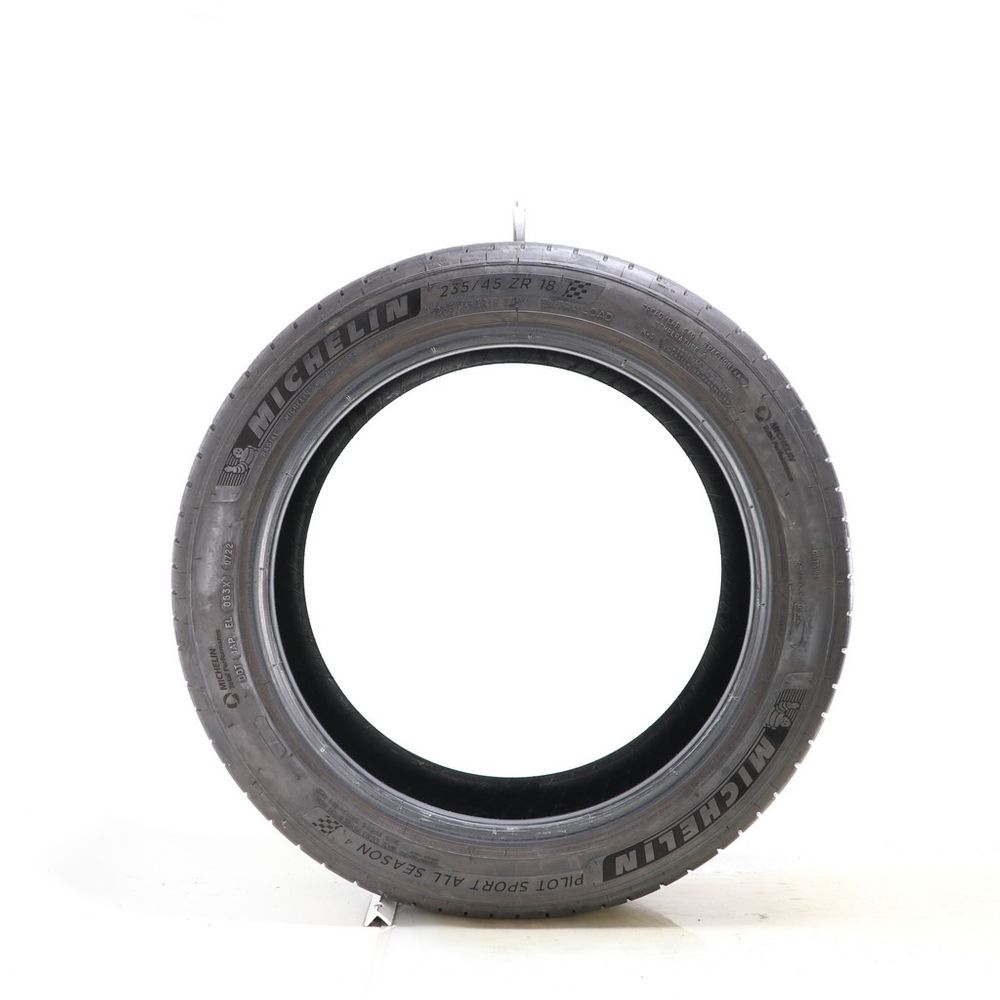 Set of (4) Used 235/45ZR18 Michelin Pilot Sport All Season 4 98Y - 6-7.5/32 - Image 3