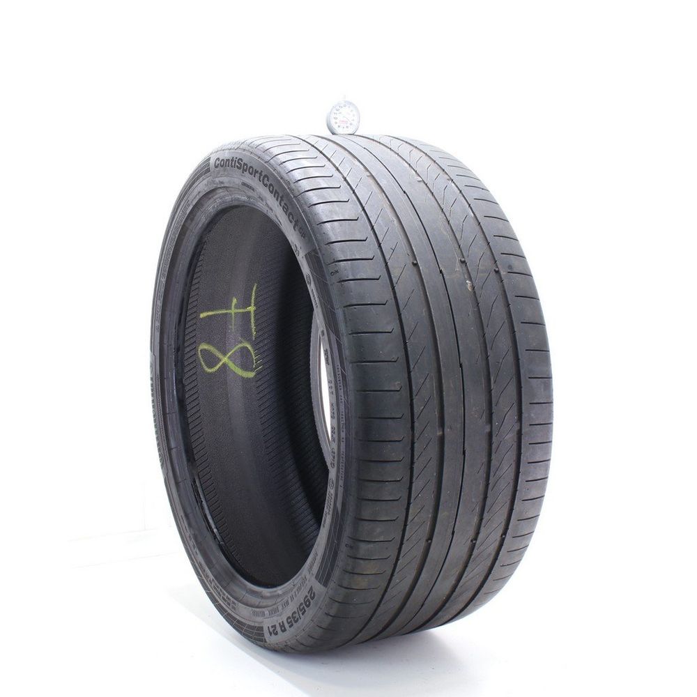 Used 295/35R21 Continental ContiSportContact 5P NO 103Y - 5/32 - Image 1