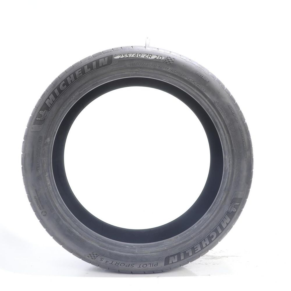 Set of (2) Used 255/40ZR20 Michelin Pilot Sport 4 S 101Y - 6.5-7/32 - Image 3