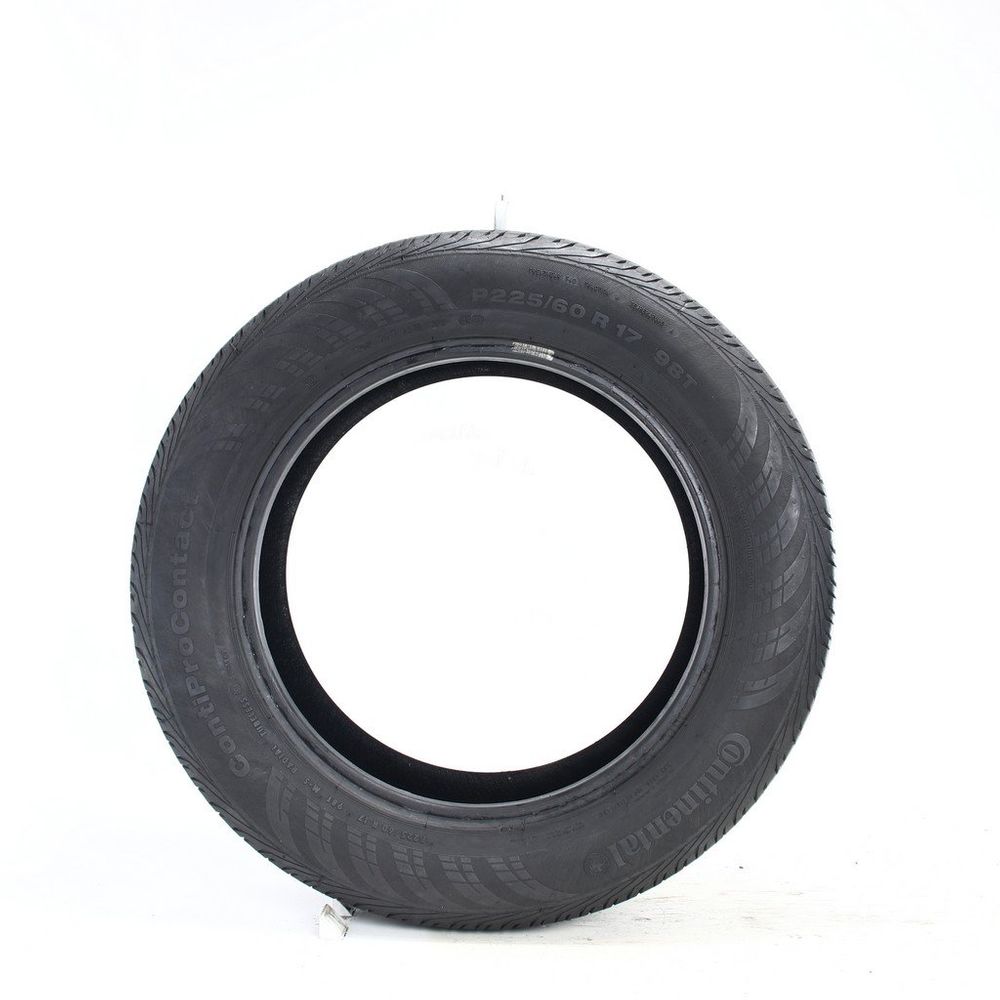 Set of (2) Used 225/60R17 Continental ContiProContact 98T - 5.5-6/32 - Image 3