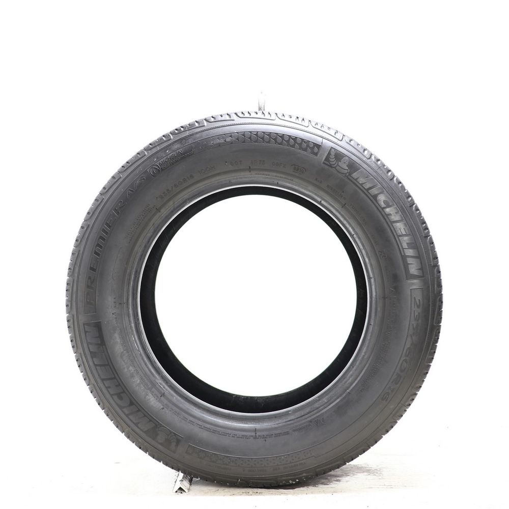 Set of (2) Used 235/60R16 Michelin Premier A/S 100H - 7/32 - Image 3