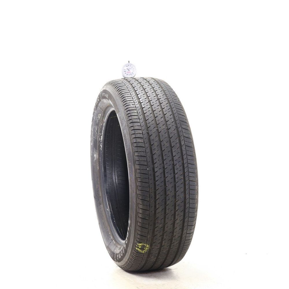 Set of (4) Used 205/55R17 Firestone FT140 91V - 5-6/32 - Image 1