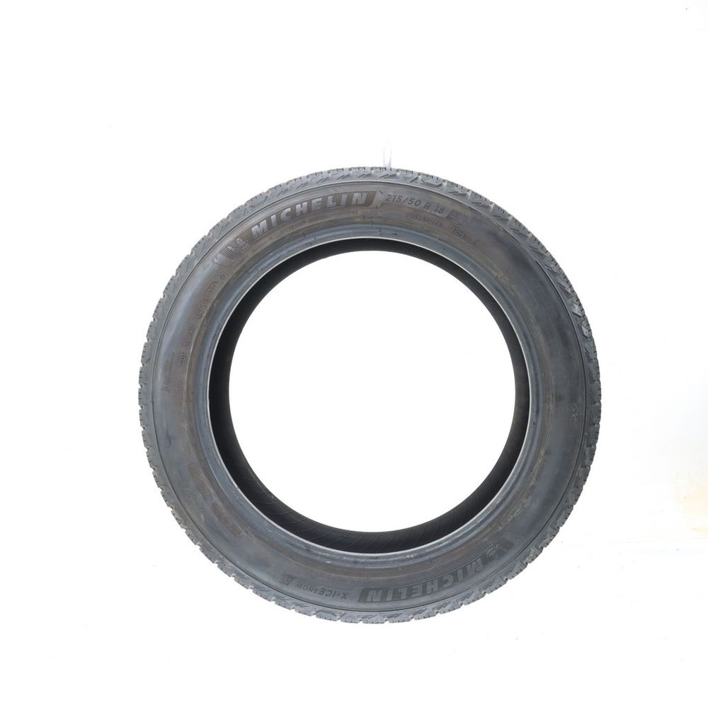 Set of (2) Used 215/50R18 Michelin X-Ice Snow 92H - 8.5-9.5/32 - Image 3