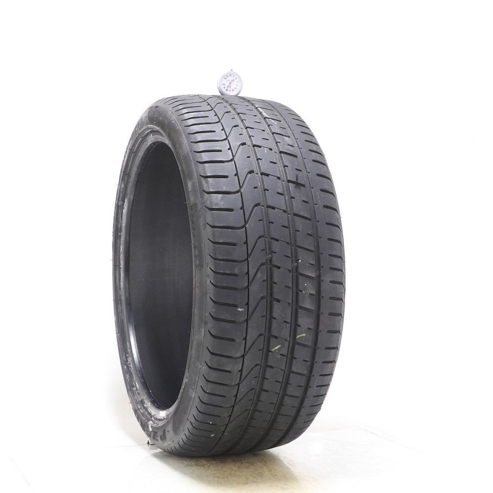 Set of (2) Used 275/35ZR21 Pirelli P Zero B1 103Y - 8/32 - Image 1