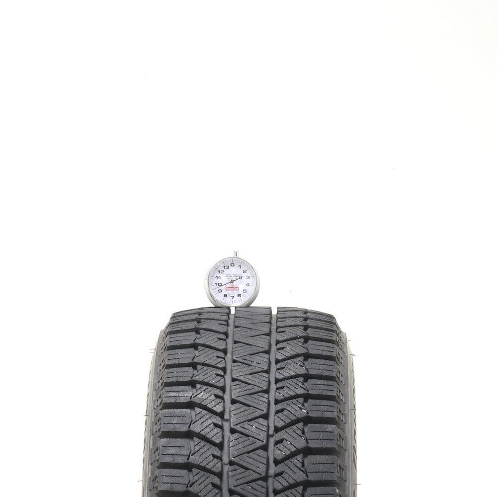 Set of (2) Used 185/65R15 Bridgestone Blizzak WS90 Studless 88T - 9.5-10/32 - Image 2