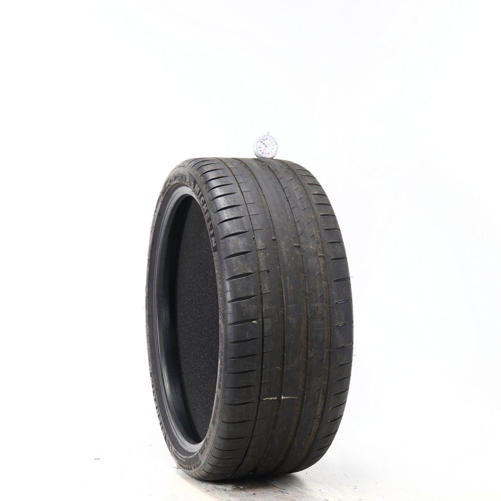 Set of (2) Used 235/35ZR20 Michelin Pilot Sport 4 S TO Acoustic 92Y - 5-6.5/32 - Image 1