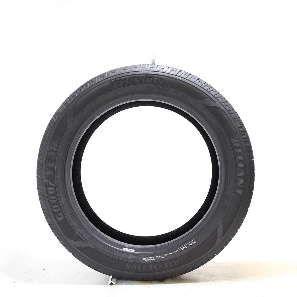 Set of (2) Used 225/55R19 Goodyear Reliant All-season 99V - 7-8.5/32 - Image 6