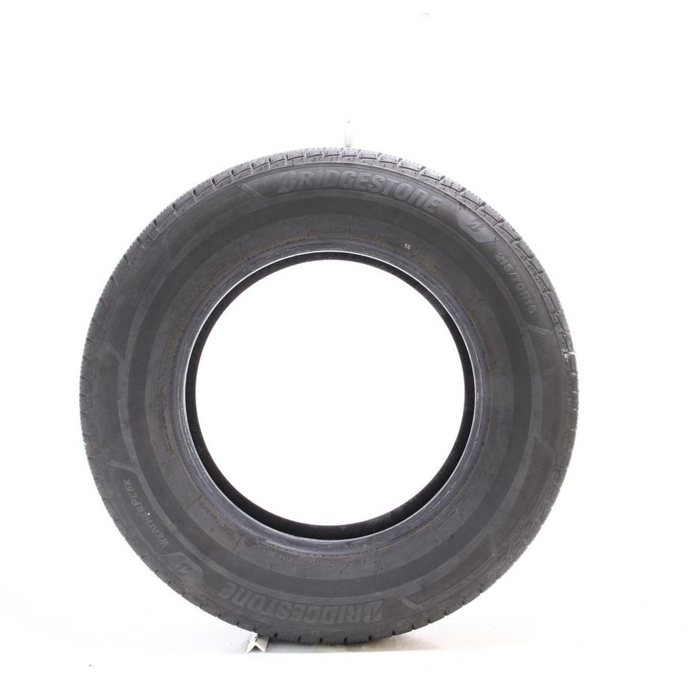 Set of (2) Used 215/70R16 Bridgestone WeatherPeak 100H - 7.5-8.5/32 - Image 3