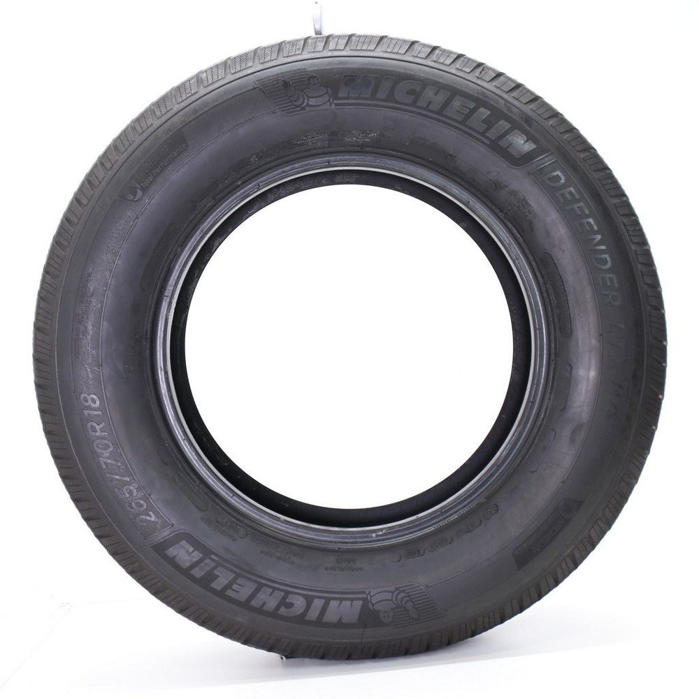Set of (2) Used 265/70R18 Michelin Defender LTX M/S 116T - 8.5-10/32 - Image 3
