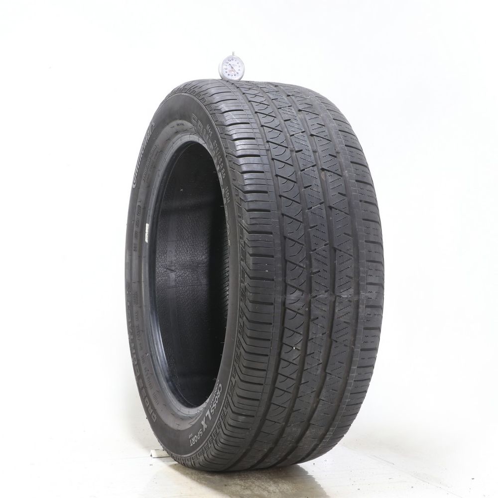 Set of (2) Used 275/45R20 Continental CrossContact LX Sport SSR 110H - 5-6.5/32 - Image 1