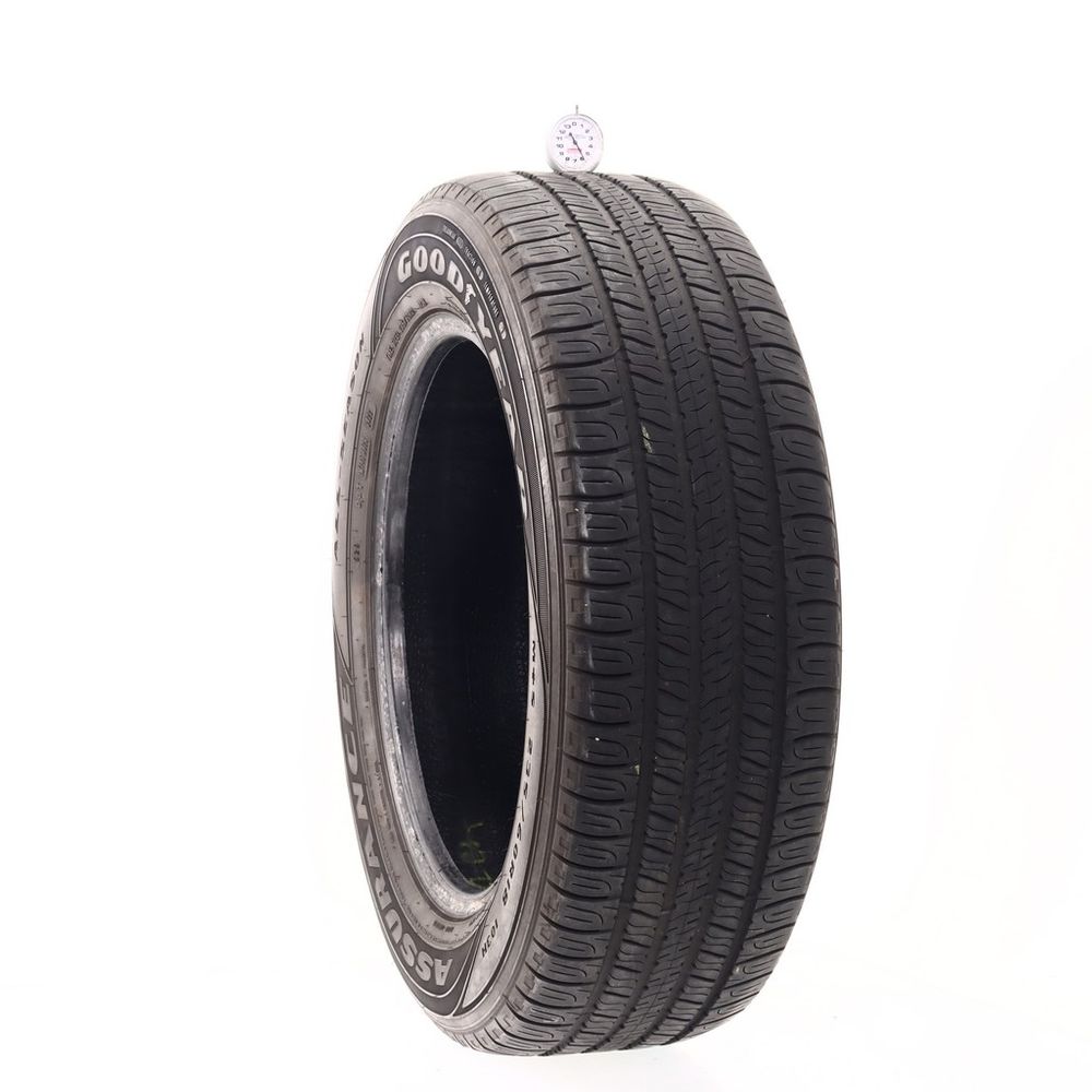 Set of (4) Used 235/60R18 Goodyear Assurance All-Season 103H - 5.5/32 - Image 1