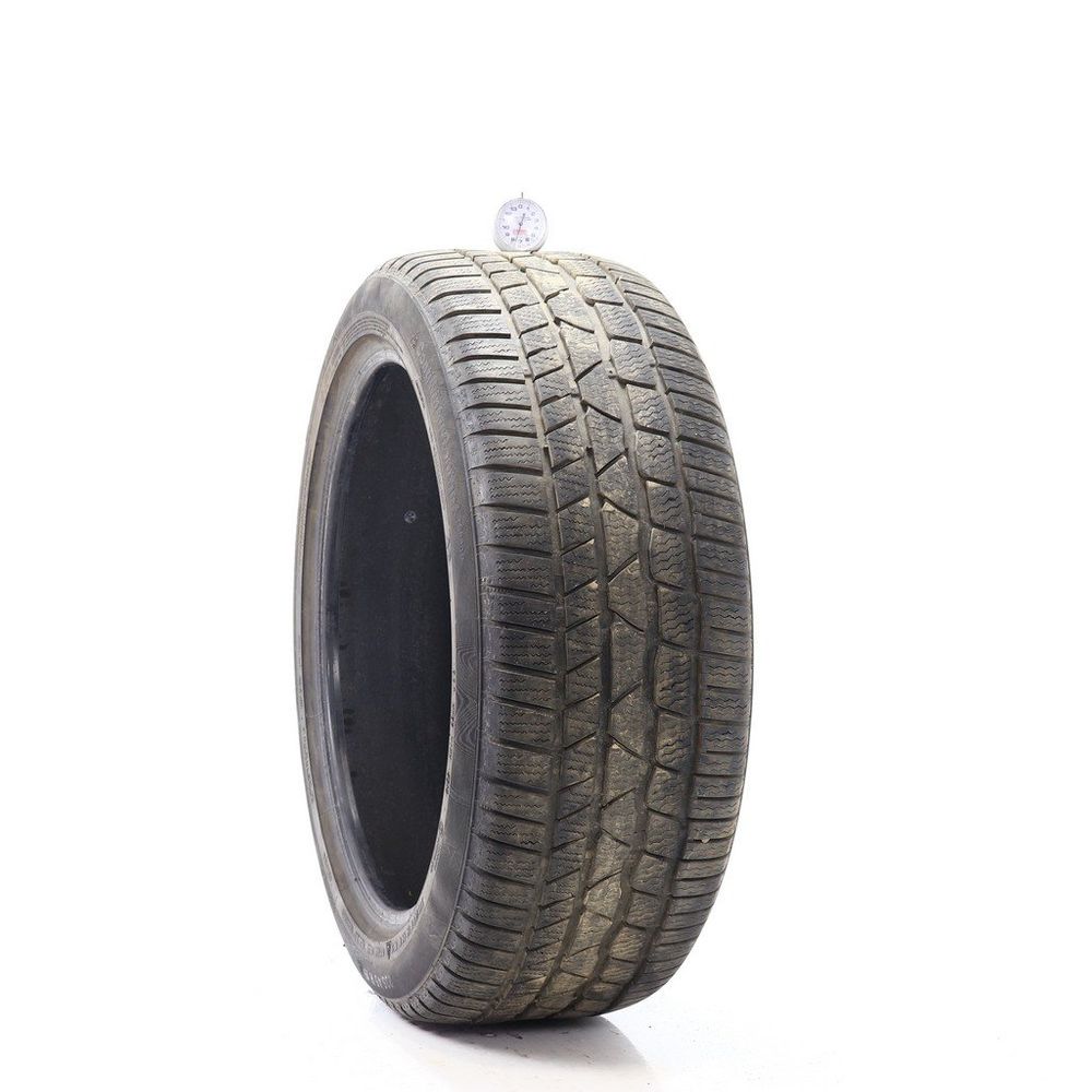 Set of (2) Used 235/45R19 Continental ContiWinterContact TS830P AO 99V - 6.5-7.5/32 - Image 4