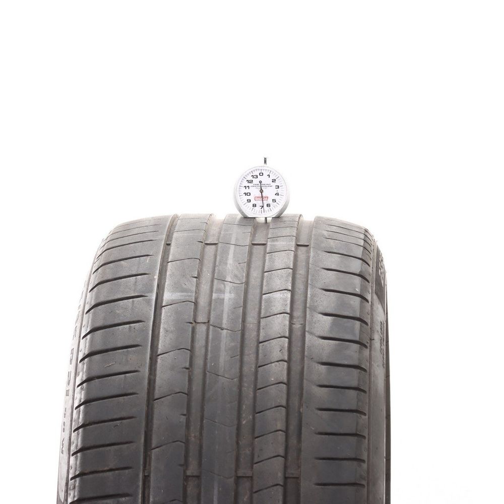 Set of (2) Used 255/35R21 Pirelli P Zero PZ4 T1 Elect PNCS 98W - 6.5-7.5/32 - Image 2