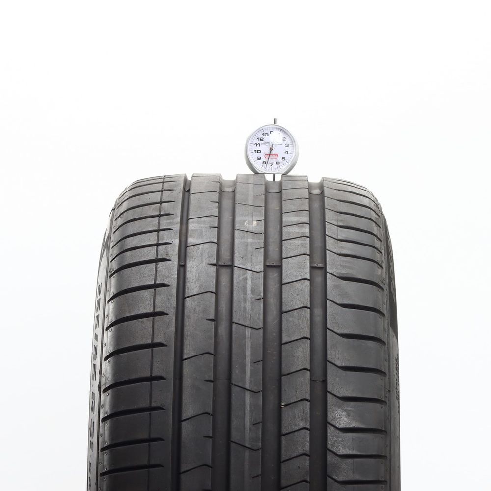 Set of (2) Used 255/35R21 Pirelli P Zero PZ4 T1 Elect PNCS 98W - 6.5-7.5/32 - Image 5