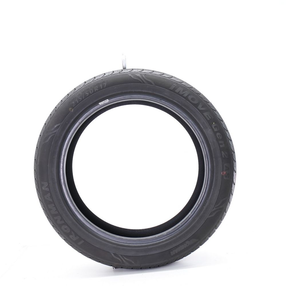 Set of (2) Used 215/50R17 Ironman IMove Gen 2 AS 95V - 7.5-8/32 - Image 3